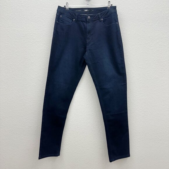 Barrbell Other - Barbell Apparel Straight Athletic Fit Dark Wash Stretch Denim Blue Jeans Mens 34